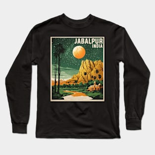 Jabalpur India Vintage Tourism Travel Long Sleeve T-Shirt